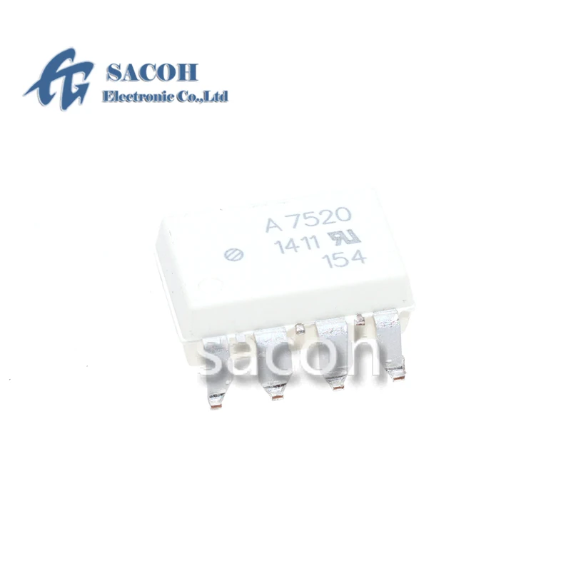 

10PCS/lot New Original HCPL-7520 A7520 or HCPL-7510 A7510 or HCPL-7601 A7601 HCPL-7611 A7611 SOP-8 Isolated Linear Sensing IC