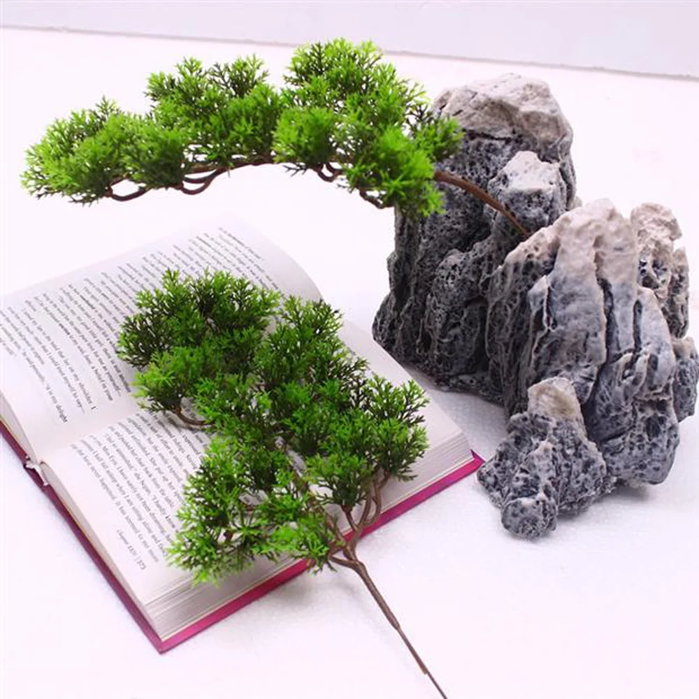 

2pcs artificial cypress leaf bouquets&artificial cypress bunches for home decoration