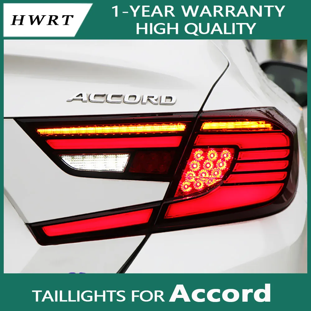 

For Car Honda Accord X G10 2018 2019 2020 Tail Lights Led Fog DRL Daytime Running Tuning Accessories Tail Lamp