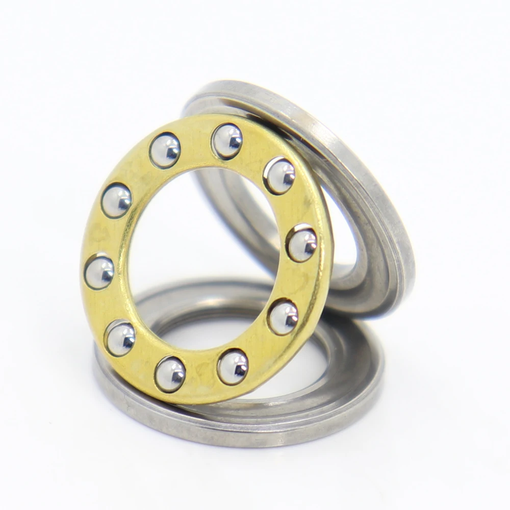 F10-17M Bearing 10*17*5 mm ( 10PCS ) ABEC-1 Miniature F10 18 M Thrust Axial F10 17M Ball Bearings With Grooved Raceway