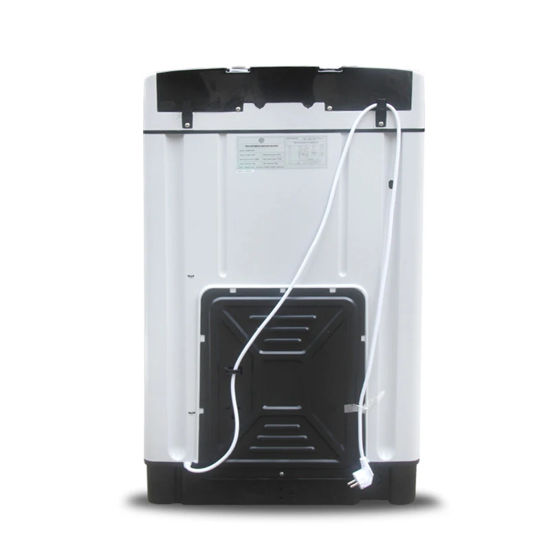 110 فولت-220 فولت البحرية غسالة أوتوماتيكية بالكامل 8 كجم النابض غسالة المنزلية سعة كبيرة غطاء شفاف غسل