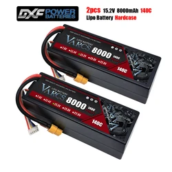 Akumulator Lipo 2S 3S 4S 8000mAh 140C 280 cz XT60 EC5 TRX T/DEANS XT90 XT150 wtyczka do RC 1/8 ciężarówka Buggy wyłączony z samochód