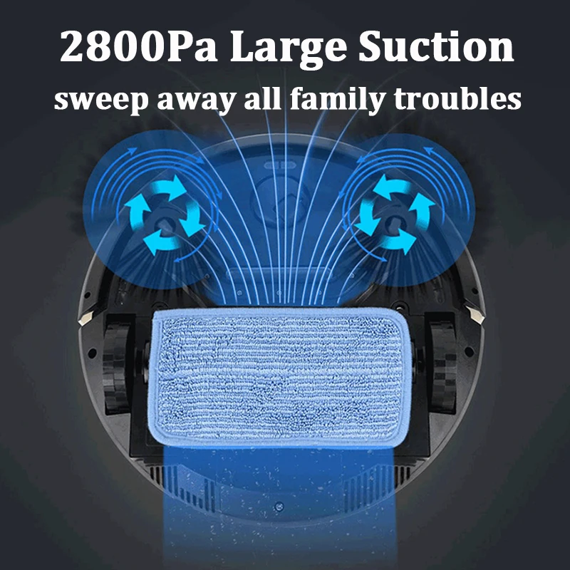 مكنسة كهربائية ملحقات الروبوت لفرشاة A6 ممسحة