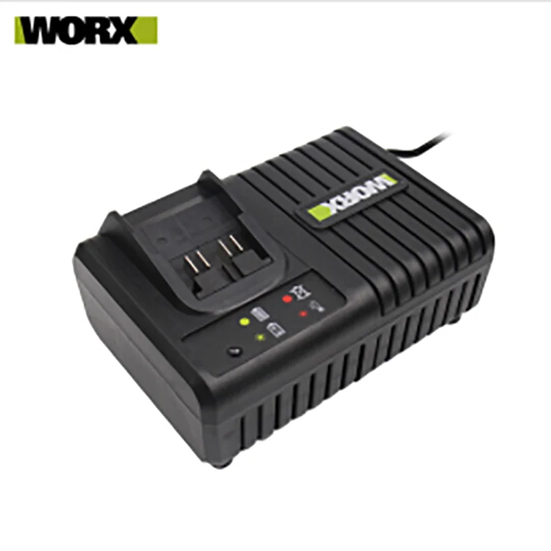 Worx 20v carregador de bateria de lítio e ferramentas elétricas de carga rápida tempo 50 min melhor qualidade multi-carga proteção 20v worx carregador