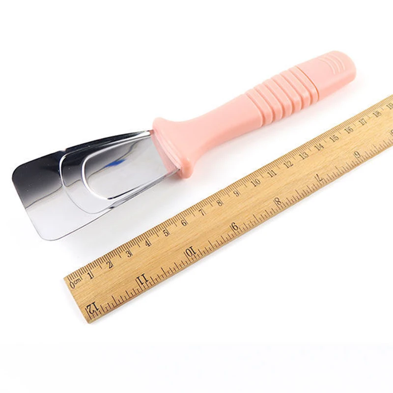 Stainless Steel Kitchen Fridge Clean Gadget Pink Defrosting Shovel Freezer Ice Scraper Deicing Tool Portable Accessories