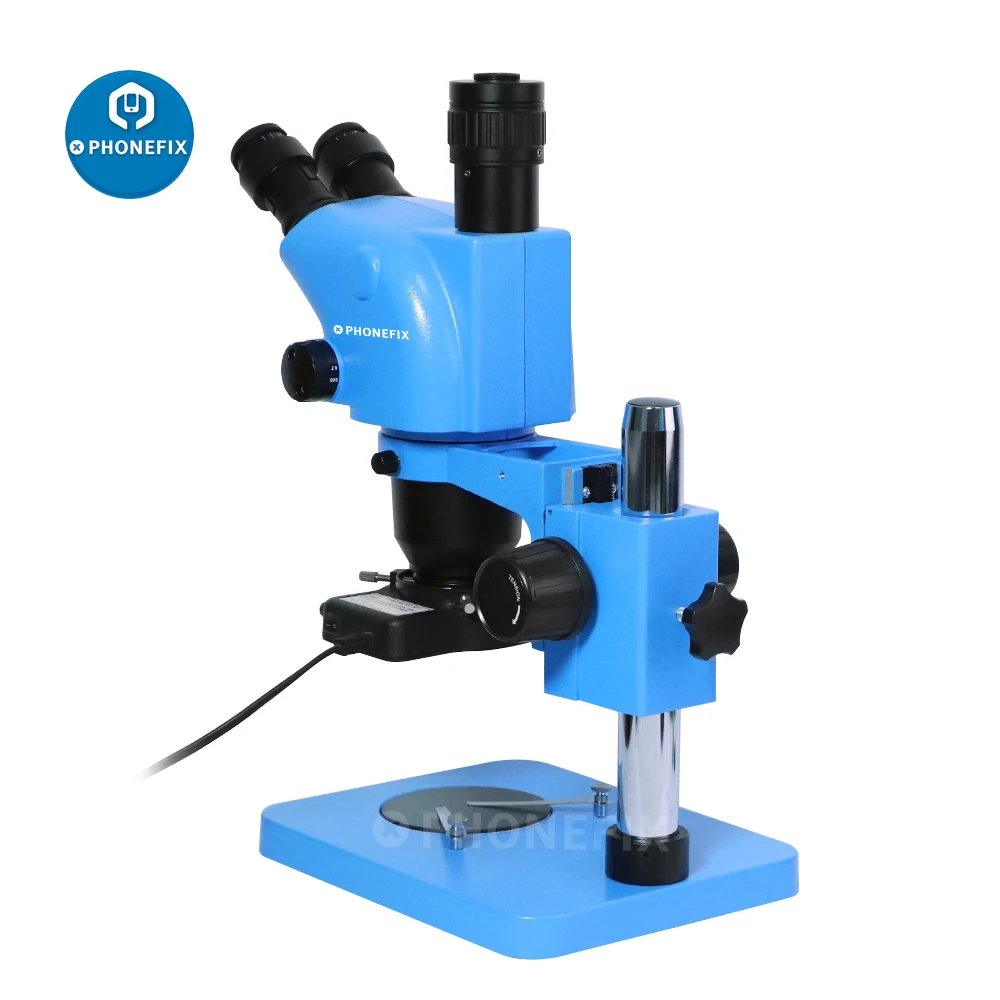 3.25X-260X Professional Stereo Trinocular Microscope For Drone Phone IC PCB Soldering Repair Jewelry Lab Industrial Inspection