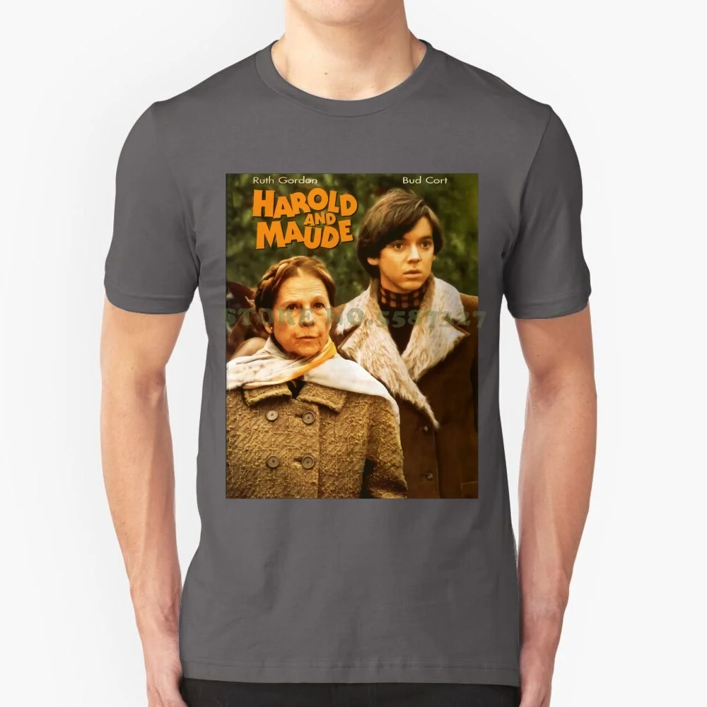 Harold And Maude T Shirt Bluray Dvd Poster Tee Season Small Medium Large Xl Cute Tatoo Lover T Shirt