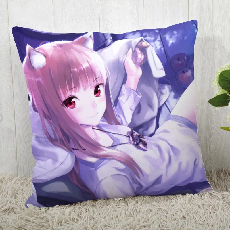 Spice and Wolf Pillow Cover Customize Pillow Case Modern Home Decorative Pillowcase For Living Room 45X45cm A19.12.13