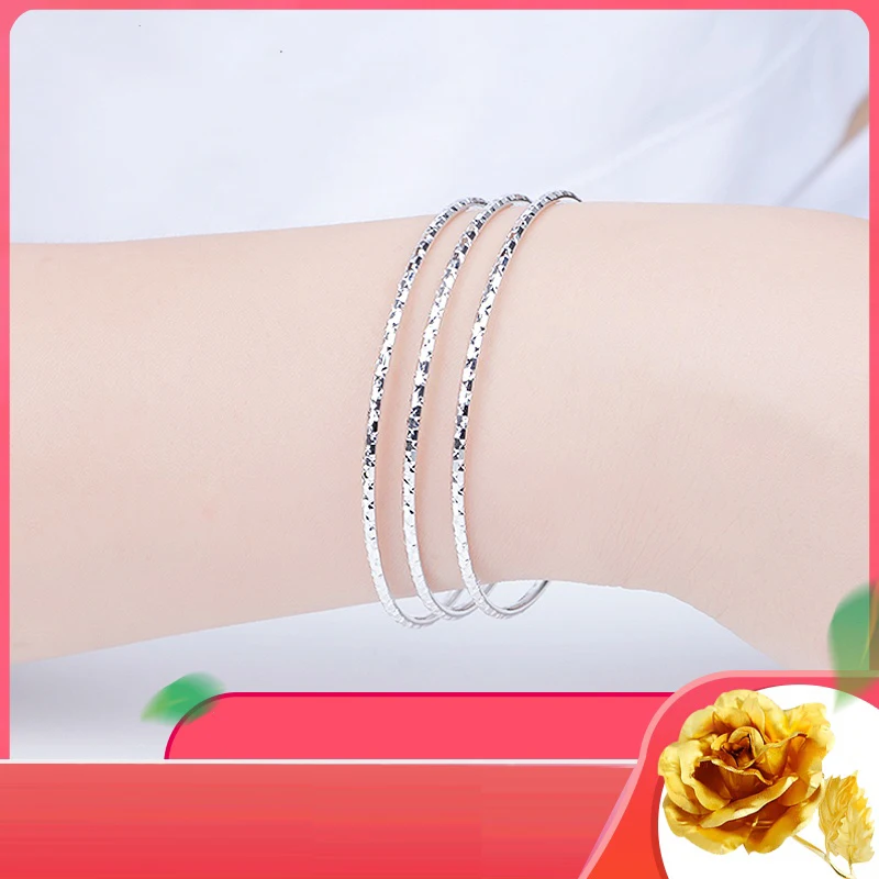 SSQY Pt950 pure gold bracelet real platinum pure gold chain men's simple high-end fashion classic  jewelry hot new products 2023