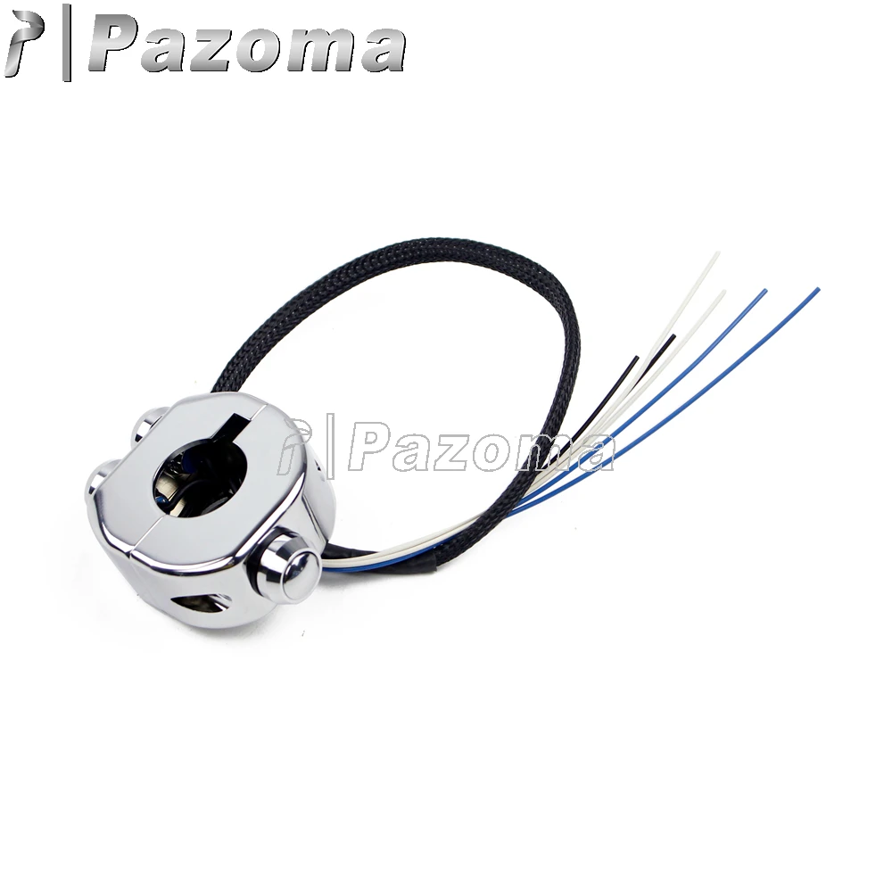 22/25mm Motorcycle M-Switch 3 in 1 Momentary Light E-Starter Horn Handlebar Controller Switches For Harley Cafe Racer Honda Bike