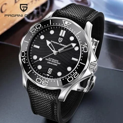 PAGANI DESIGN Men's Mechanical Watches Top Brand Luxury Automatic watch for men NH35 Dive 200M Male Clock Man Reloj Hombre 2024