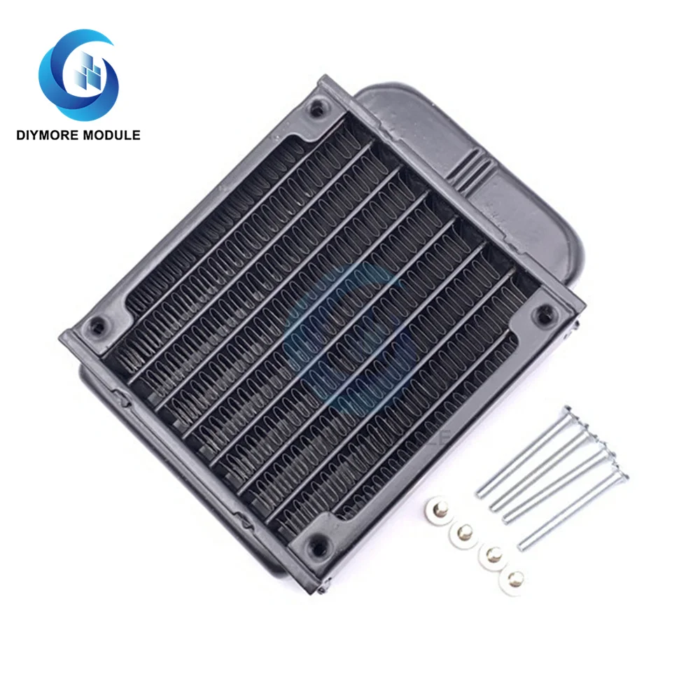 80/120mm Aluminum Computer Radiator Water Cooler Cooling For CPU GPU VGA RAM Heatsink Exchanger liquid Cooler