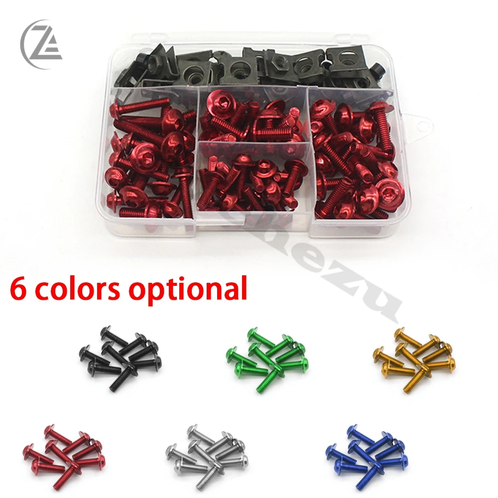 

ACZ Motorcycle Parts Complete Fairing Bolts Screw Kit fit for Ducati 848 899 1098 1198 1199 749 999 959 Panigale Corse Superspor