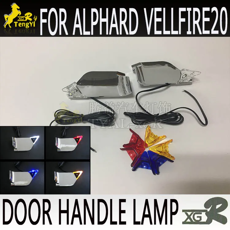 XGR door handle bowl lamp atmosphere light for alphard vellfire 20series accessory