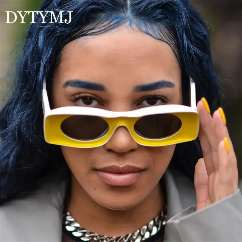 DYTYMJ Punk Sunglasses Women Luxury Brand Vintage Sunglasses Women/Men Brand Designer Glasses Women Square Gafas De Sol Mujer