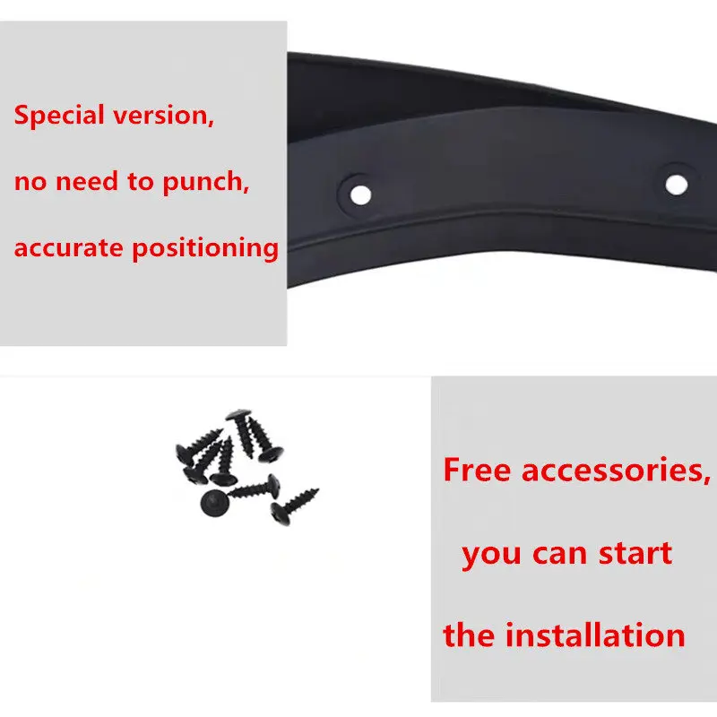 Car Fender Mudguard  Splash Flaps Mud Guard Mudflap Accessories for JAC Refine S7