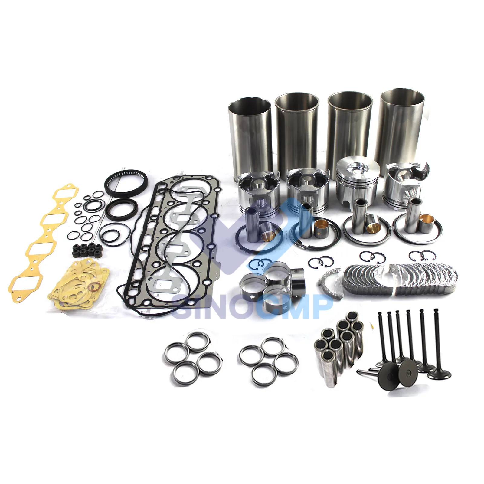 

4D88E 4D88 4TNE88 4TNV88 Engine Rebuild Kit for Digger Excavator Loader Truck and Generator YM729609-92600 YM719609-92610