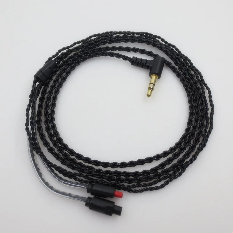 Монокристаллический медный посеребренный кабель для наушников Audio Technica ATH-im50 im70 03 im04, обновленный кабель для наушников