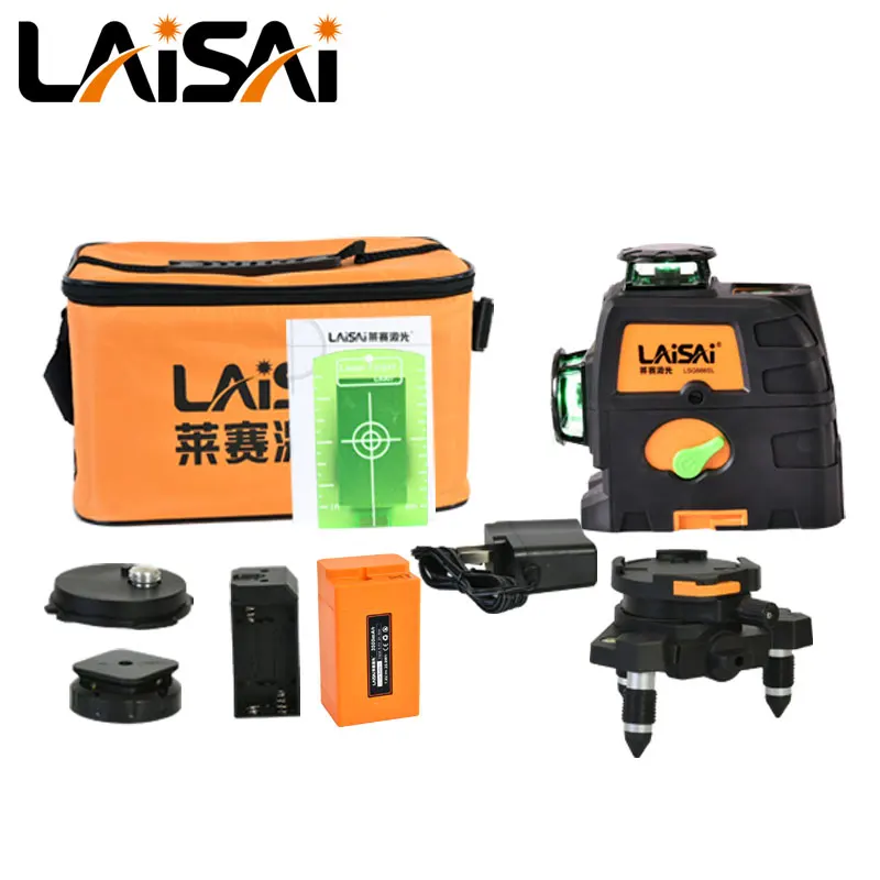 Laisai 12 line 4 line 8 line level blue green light SP dot plastering wall LSG666 series SL Laisai laser