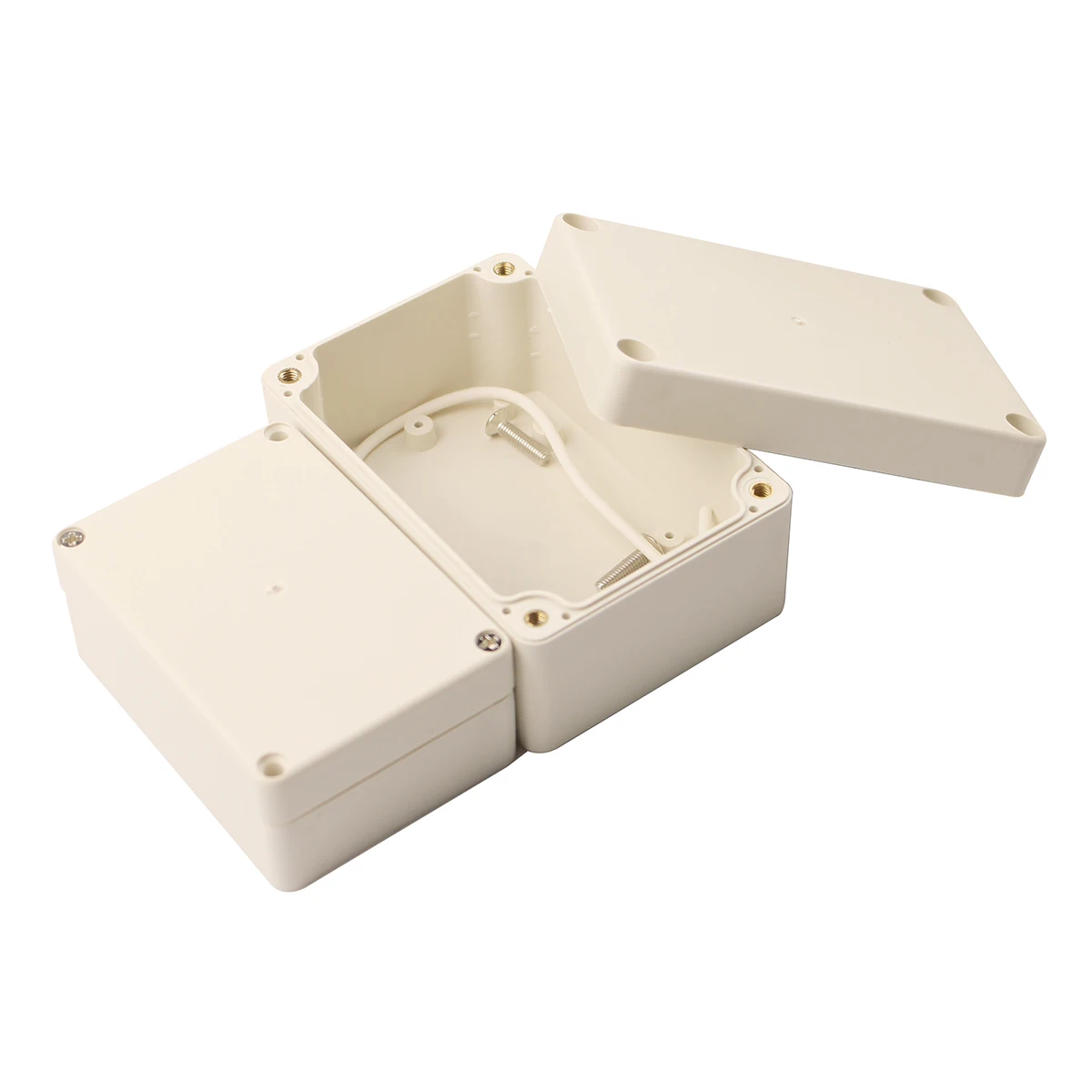DIY Electronic Box Plastic Waterproof Junction Box Electrical Cover Enclosure Waterproof Junction Case