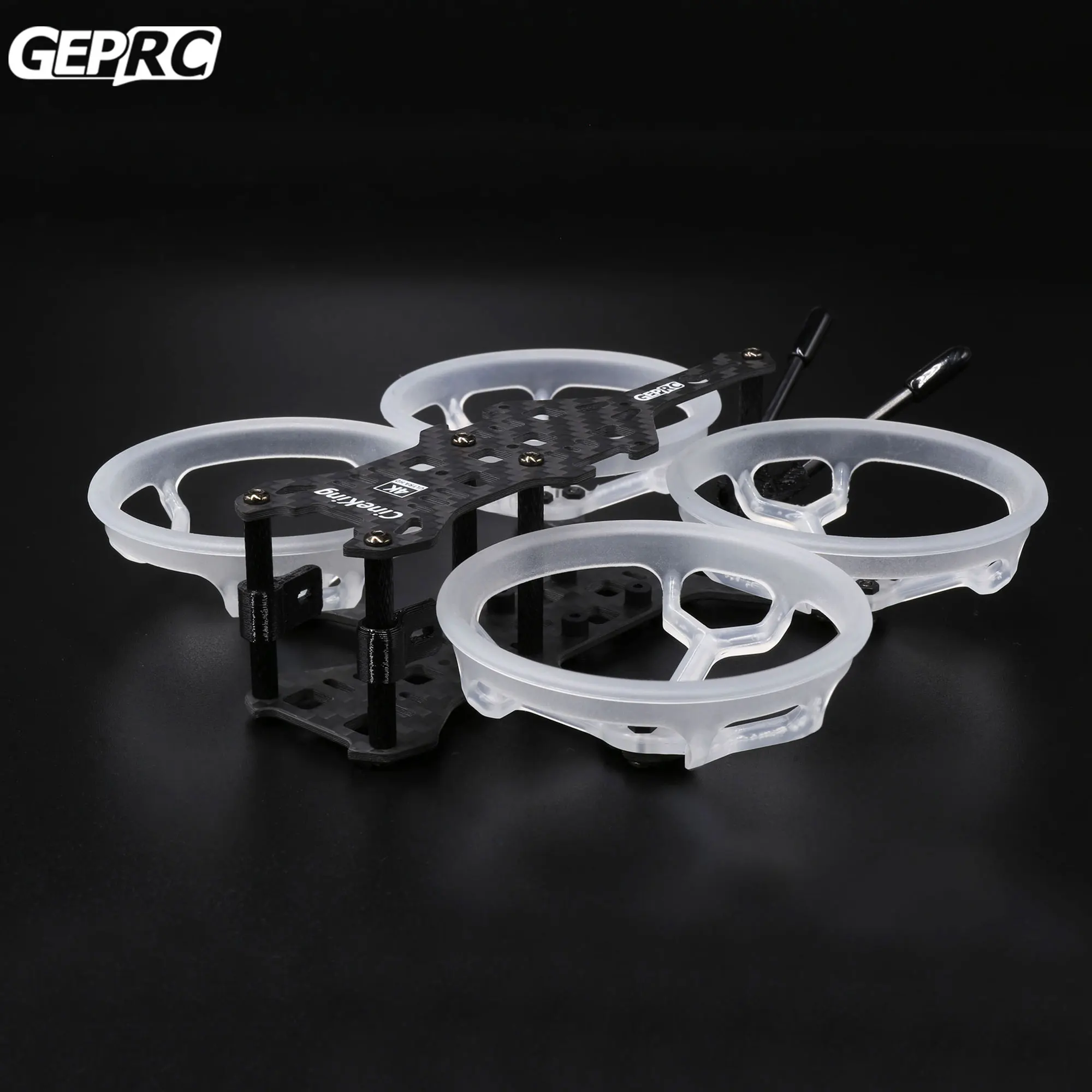 

GEPRC GEP-CK Cineking Frame 2inch 95mm Wheelbase Carbon Fiber With Propeller Guard For RC DIY FPV Racing Drone