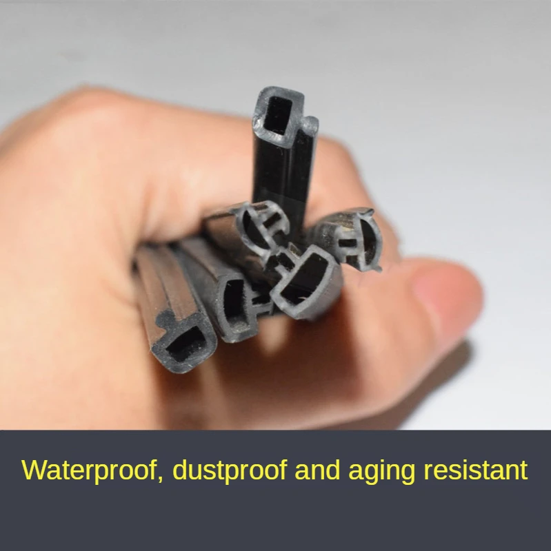 5M EPDM Seal Door and Window Rubber Strip waterproof dustproof windproof soundproof sealing plastic steel window home hardware