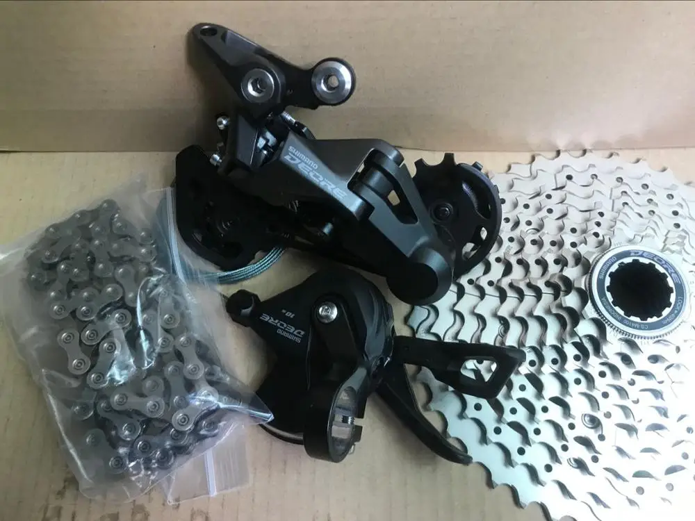 

DEORE M4100 Groupset 10S rear derailleur + cassette + chain + trigger shifter