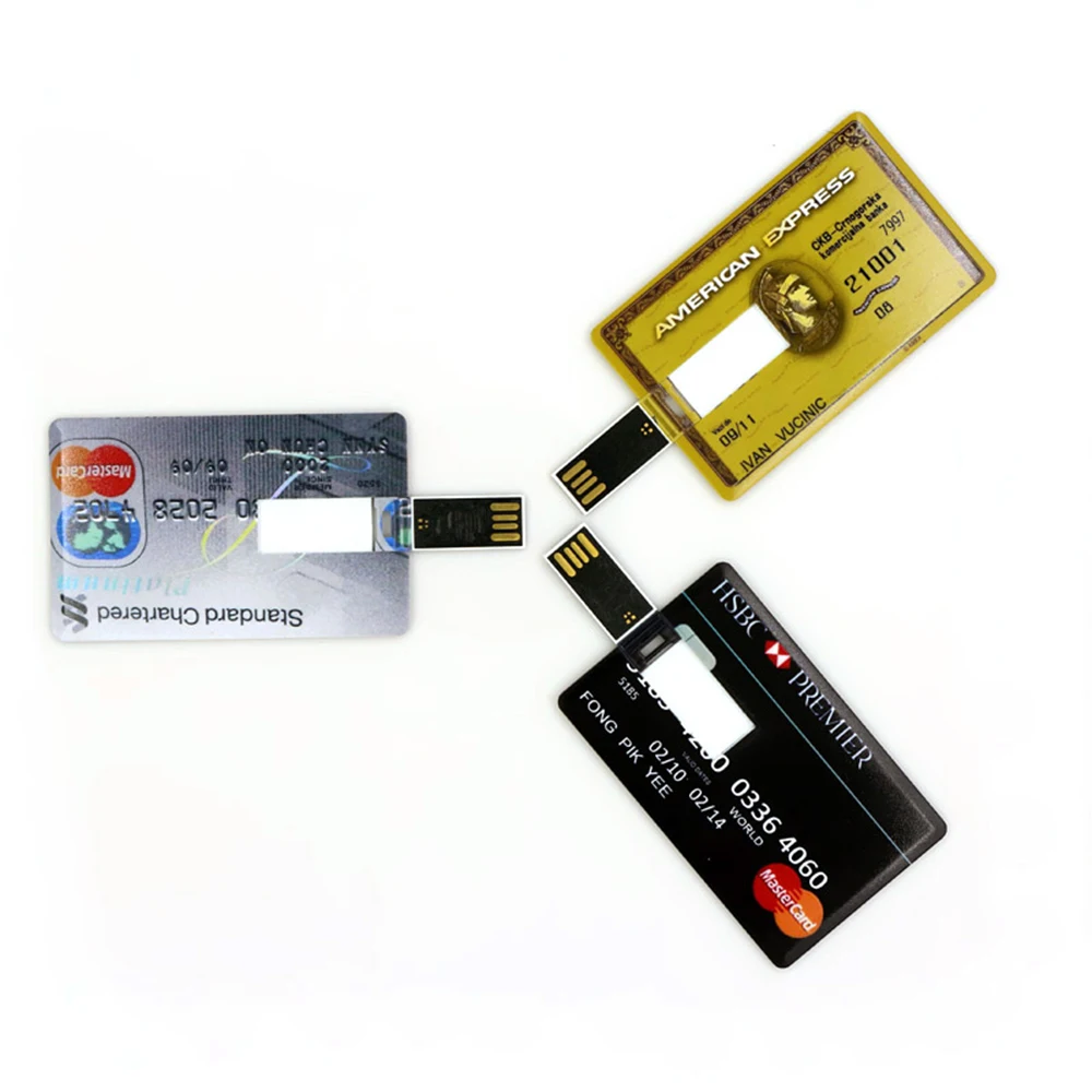 جديد محرك فلاش USB 4 جيجابايت 8 جيجابايت 16 جيجابايت 32 جيجابايت 64 جيجابايت 128 جيجابايت البنك كول الائتمان VIP بطاقة فلاش ميموري للتخزين Usb عصا بندريف فلاش