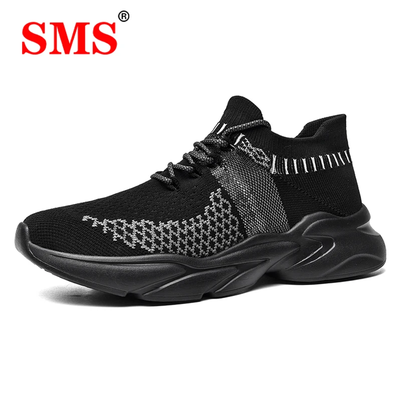 

SMS Men Running Shoes Trainers Fashion Sneakers Sport Shoes Outdoor Breathable Walking Jogging Shoes Men Sock Shoes Zapatillas