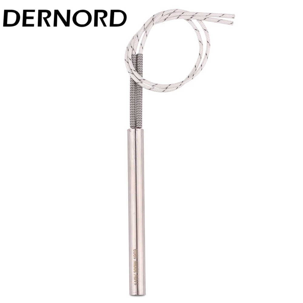 DERNORD Resistance Element for Mold 110v 300w 12.5mmx150mm SUS304 Electric Tubular Heating Element 3d Printer Heater Cartridge