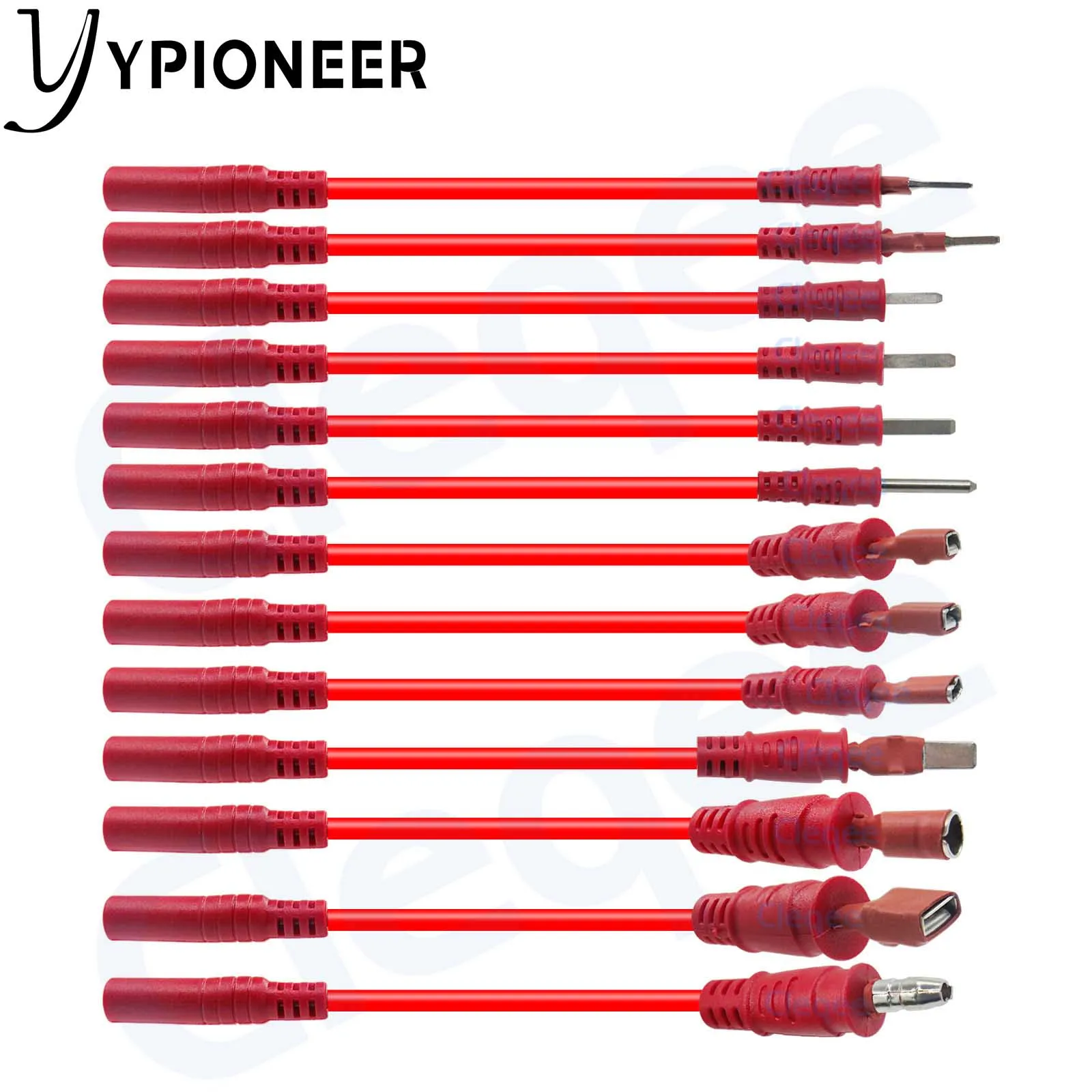 Imagem -04 - Ypioneer-kit de Teste de Multímetro Automotivo P70 Peças para Conserto de Carro e Manutenção Elétrica