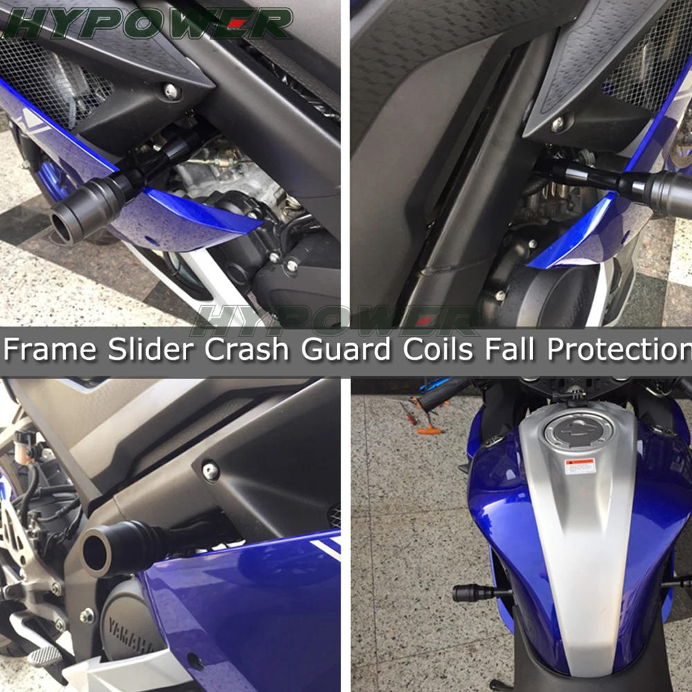 For YAMAHA YZF-R15 YZF R15 YZFR15 V3 2017 2018 2019 Motorcycle Falling Protection Frame Slider Fairing Guard Crash Pad Protector