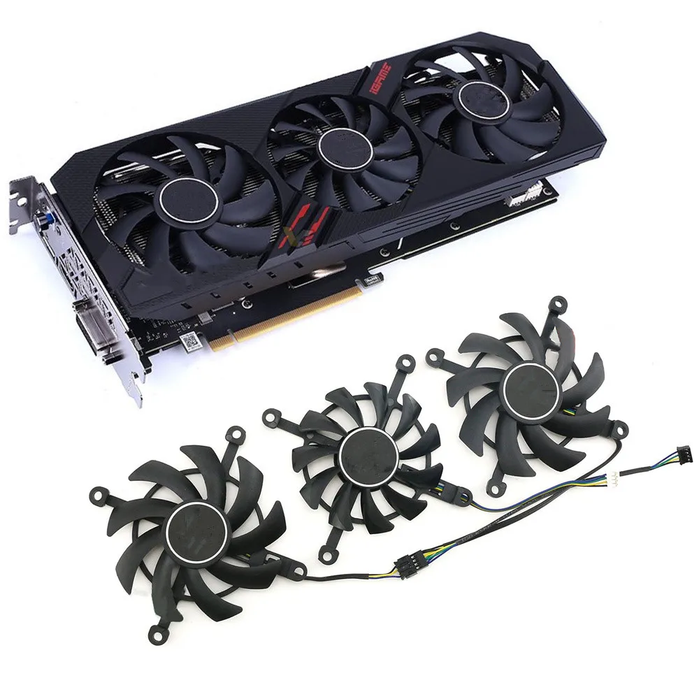 Fine workmanship Brand New Cooling Fan for Gtx1650 1660Rtx2060 IGAME Ultra Deluxe Graphics Card