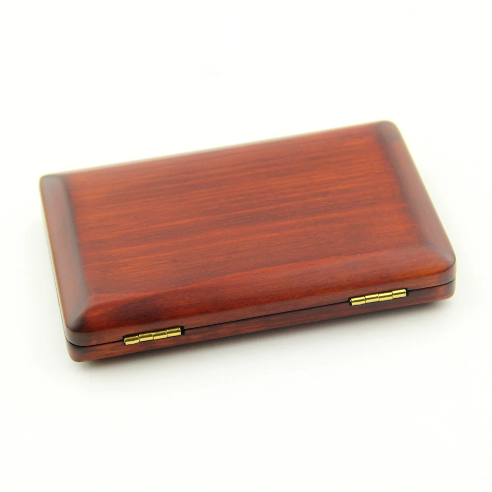 

Wooden Bassoon Reed Case Maroon Hand Carved Bassoon Reed Box for 6pcs Reeds good