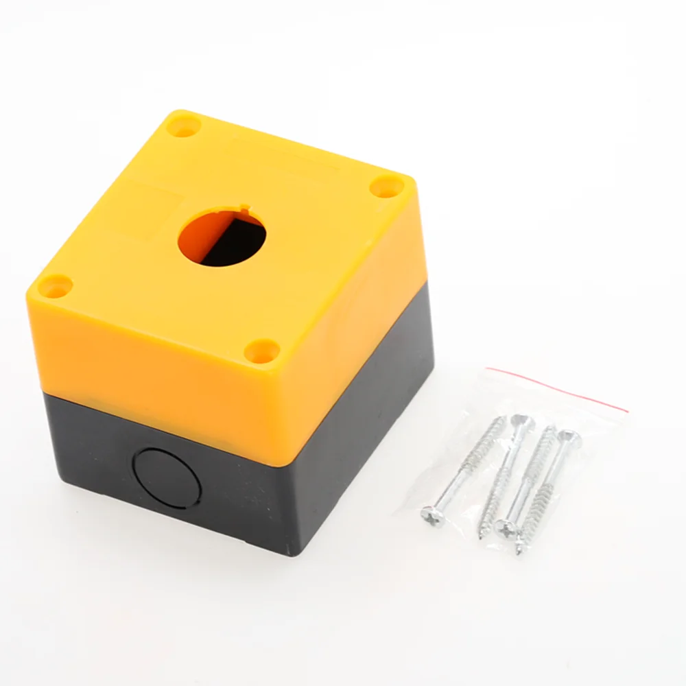 Plastic Shell Red Sign Push Button Switch DPST Mushroom Emergency Stop Button AC 660V 10A NO+NC LAY37-11ZS
