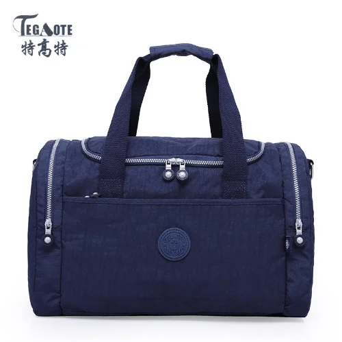 Women Travel Duffle Large-Capacity Travel Bag Travel Tote Duffel Bag Large Handbag Fitness Bag Storage Bag Waterproof Nylon Bag