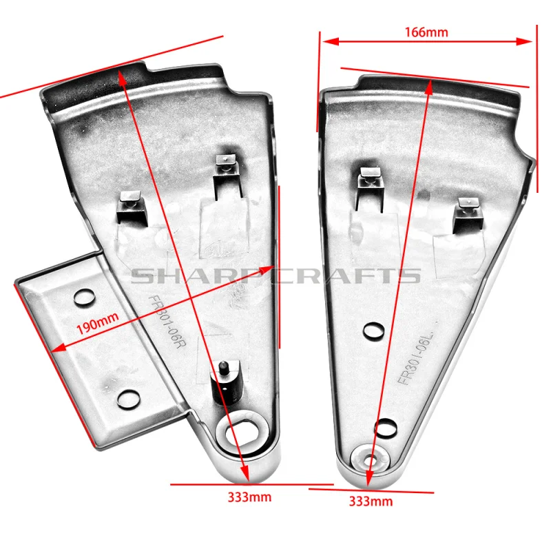 Motorcycle Accessories Battery Side Covers Frame Guard Fairing For Kawasaki Vulcan 400/800 VN400 VN800/A/B/E Classic Drifter