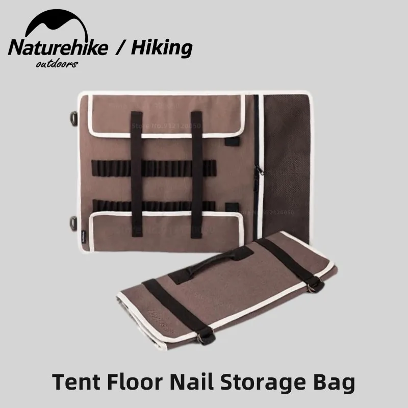 Naturehike Camping Tent Ground Nails Storage Bag Outdoor Camping Equipment Tent Accessories Hammer Wind Rope Tent Pegs