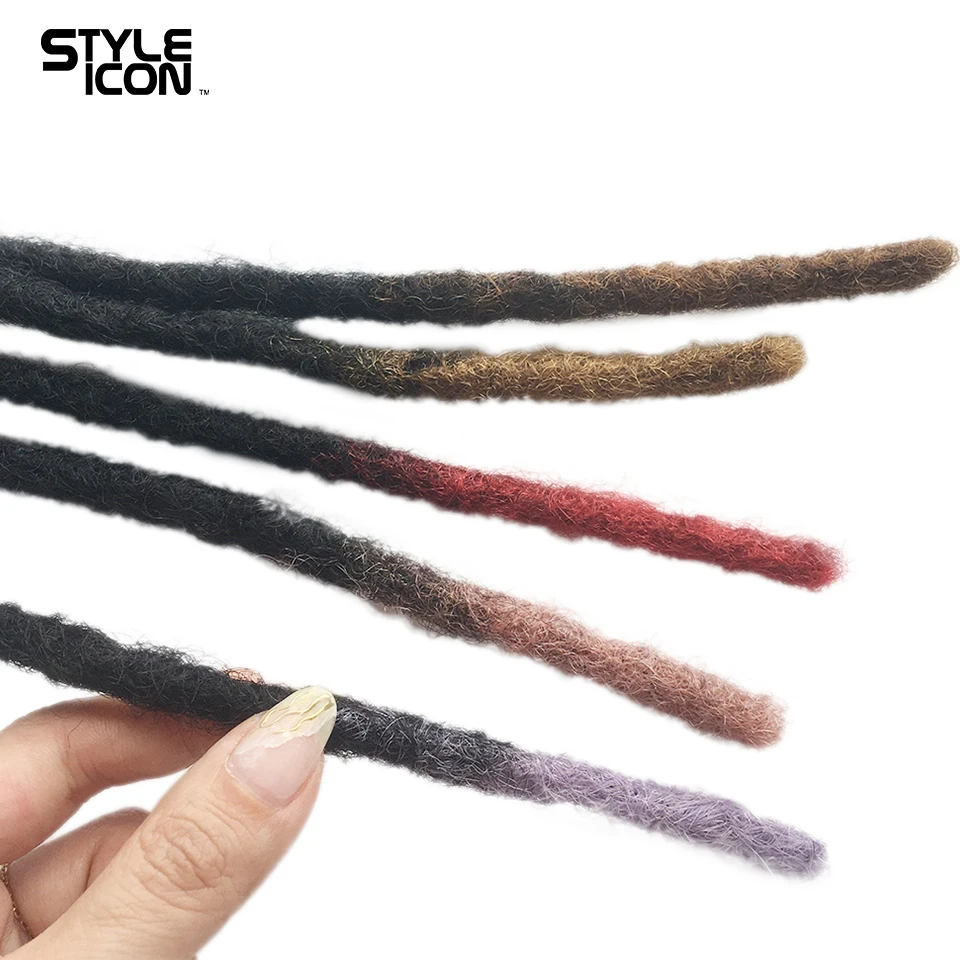 Styleicon Baru Afro Kinky Massal 100% Rambut Manusia Pria Model Rambut Kepang Perancis Ekstensi Rambut Manusia Remy Rambut Lima Warna