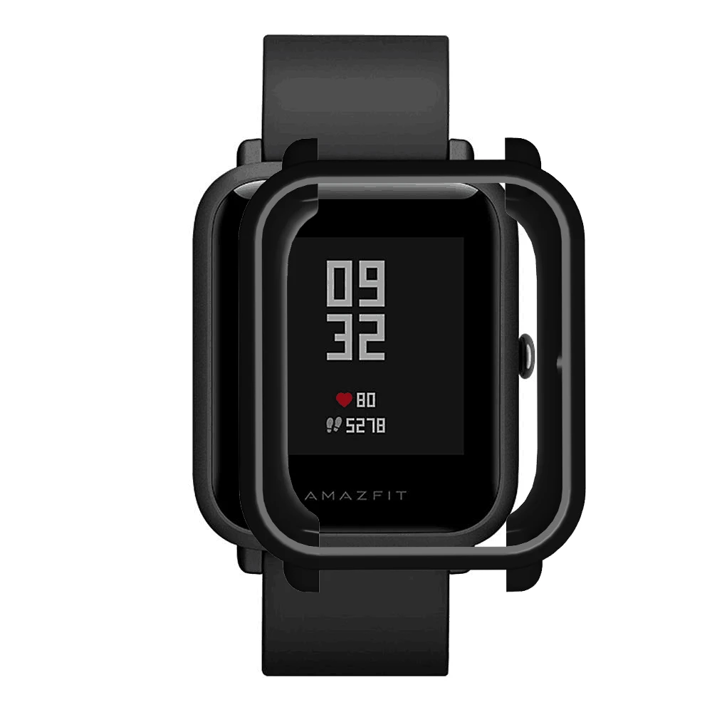 Soft Protection Case for Huami Amazfit Bip Lite 1S U Watch case PC Cover Screen Protector Shell