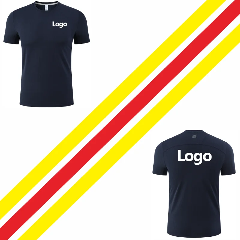 New Qigh-Quality T-shirt Custom Logo Embroidery Personal Design Picture Text Printing Summer Men And Women Casual Tops WESTCOOL