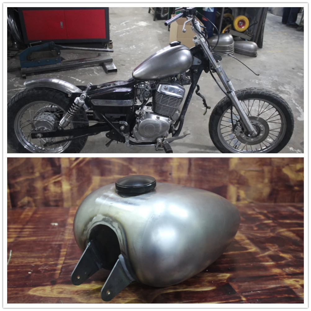 

9L Petrol Gas Fuel Tank For Honda CA250 Modified Retro Handmade Motorcycle Motorbike Elding Oil Fueling Gasoline Can With Cap