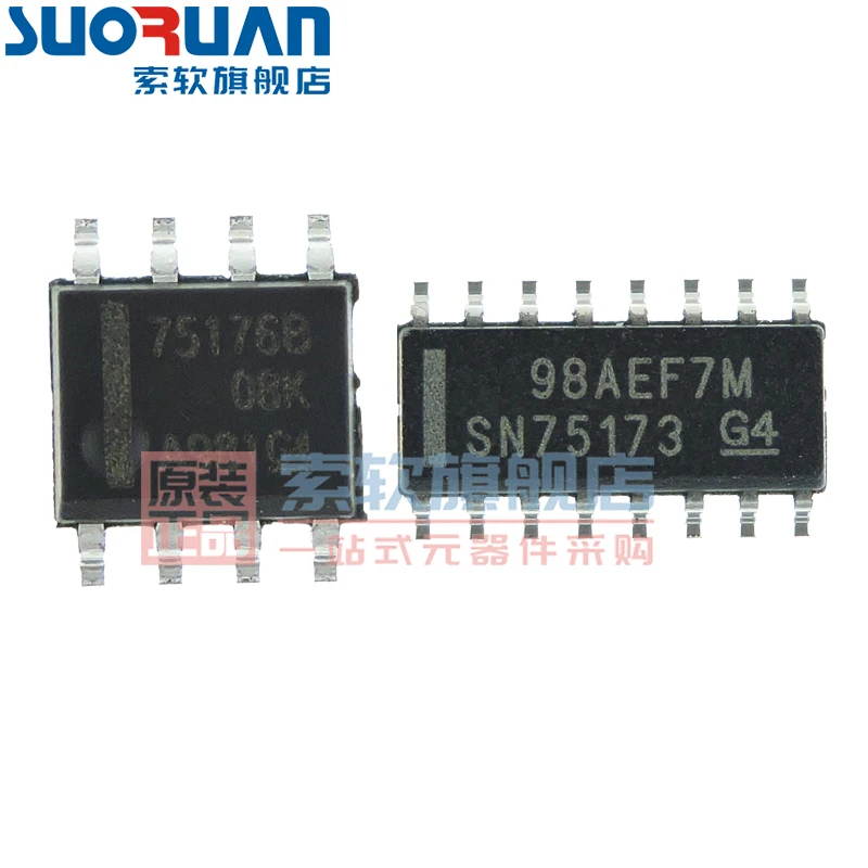 Envío Gratis SN75173DR SN75176BDR SOP-8 SOP-16 SN7517 10 Uds