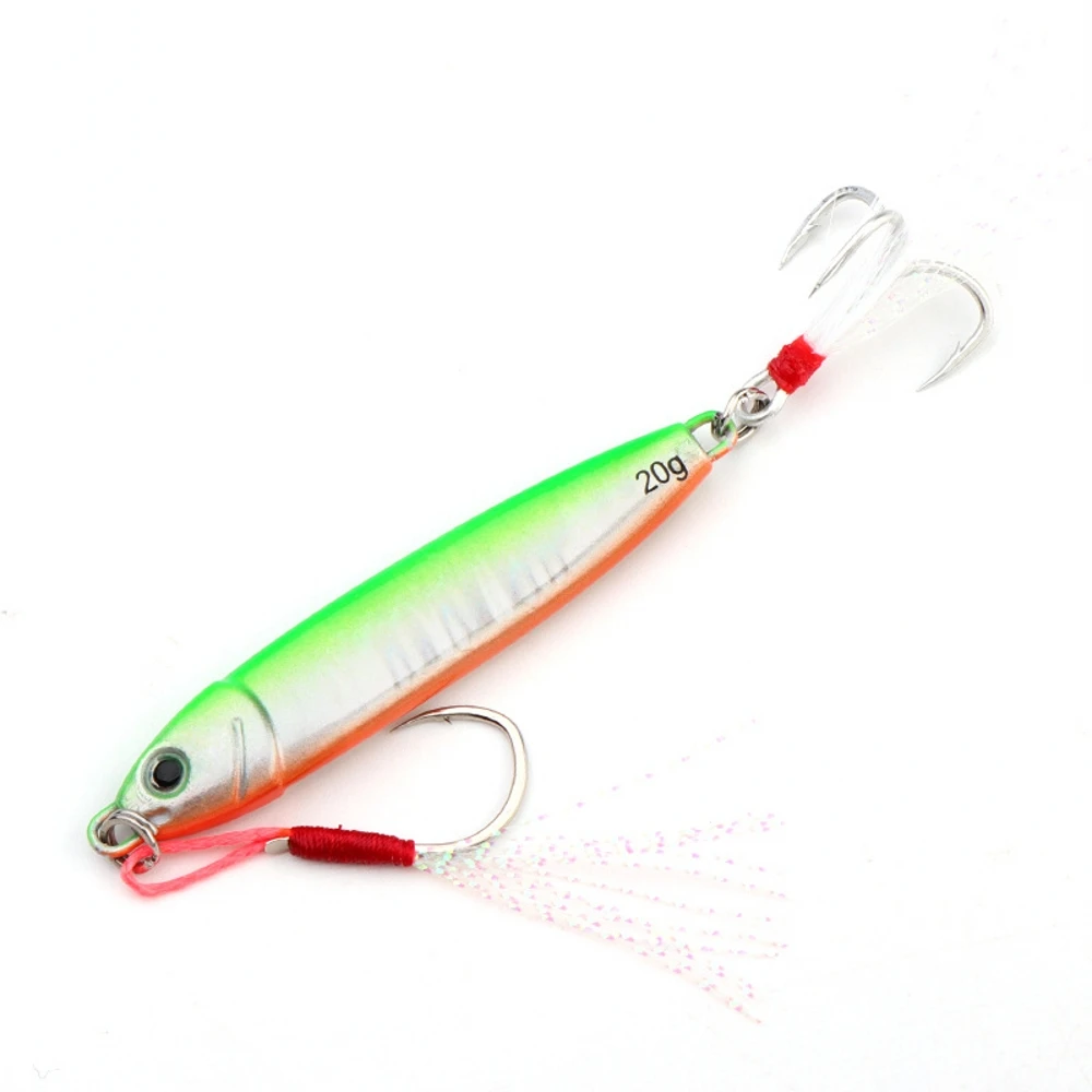 New micro jig Metal Jig Spoon 10G 15G 20G30G Shore Casting Jigging  Fish Sea Bass Fishing Lure Artificial Bait Tackle