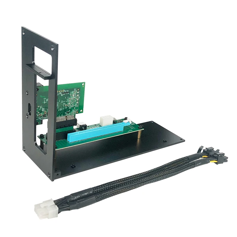 egpu thunderbolt 3 to pcie Graphics card external bracket  thunderbolt 3 or Video capture card and Network card test