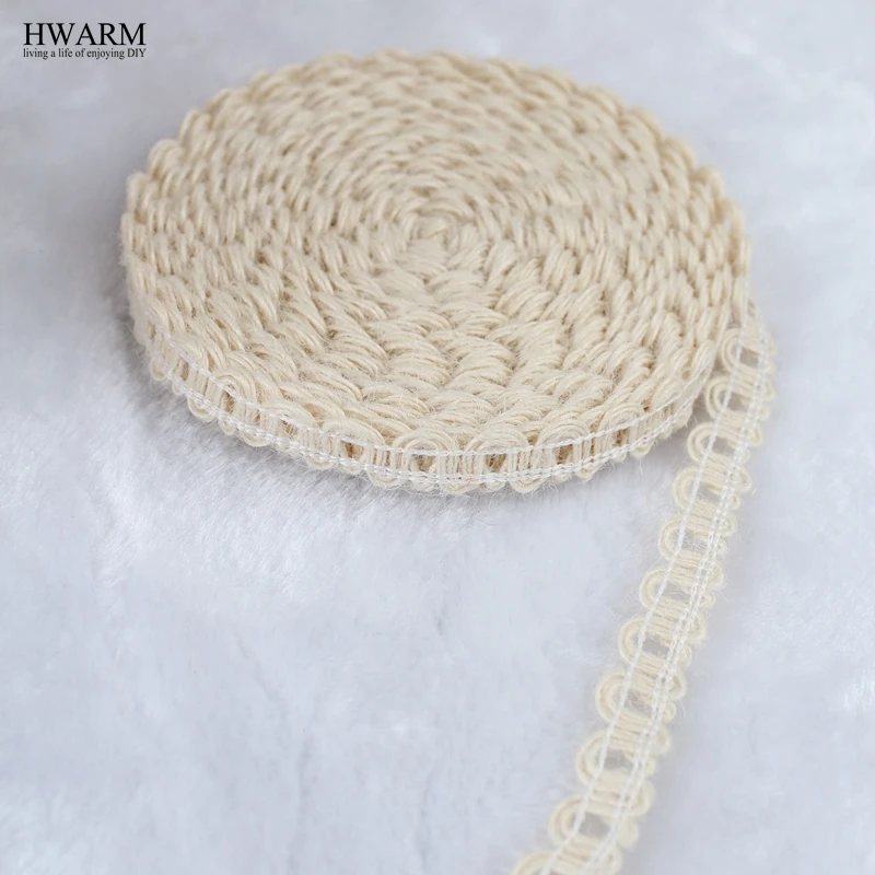 HWARM 20 yards corde de chanvre arts artisanat tissu à coudre bricolage noël mariage fête d'anniversaire fleur boîte-cadeau emballage ceinture bouquet ruban