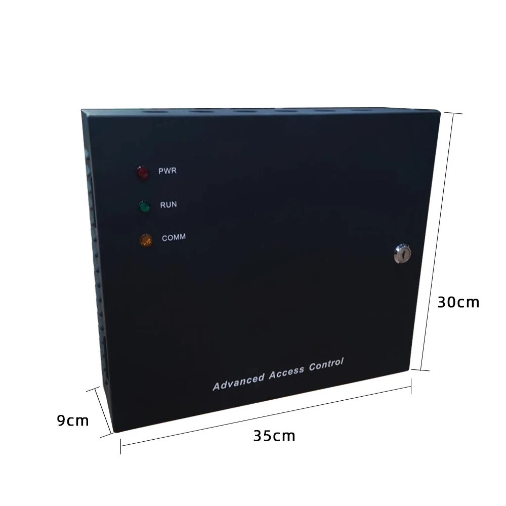 1/2/4 Door Controller TCP/IP Access Control Panel Board with Back Up battery Function 5A Power Box unit in bio