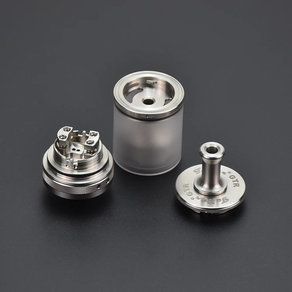 Taifun GTR MTL RTA Single Coil rta 23MM Atomizer 316ss 4ML Rebuildable Vaporizer vape Tank