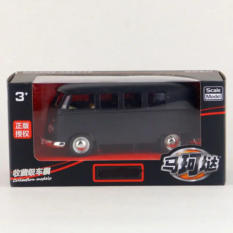 1:36 Scale RMZ City Toy Diecast Model Volkswagen T1 Transport Bus Pull Back Car Educational Collection Gift With Original Box