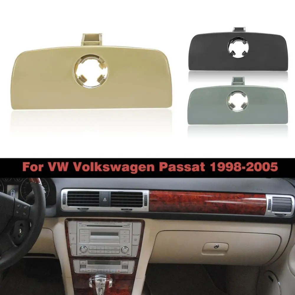 40% Dropshipping Plastic Glove Box Latch Handle Keyhole Lock for VW Passat B5 1998 2005